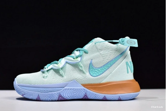 NIKE (House  SPONGEBOB Squidward Hoops X KYRIE Special of Box) 5 CJ6951-300 0322